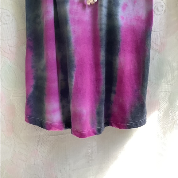 Tie-Dye New Racerback Tank Top. Handmade. - Picture 9 of 10